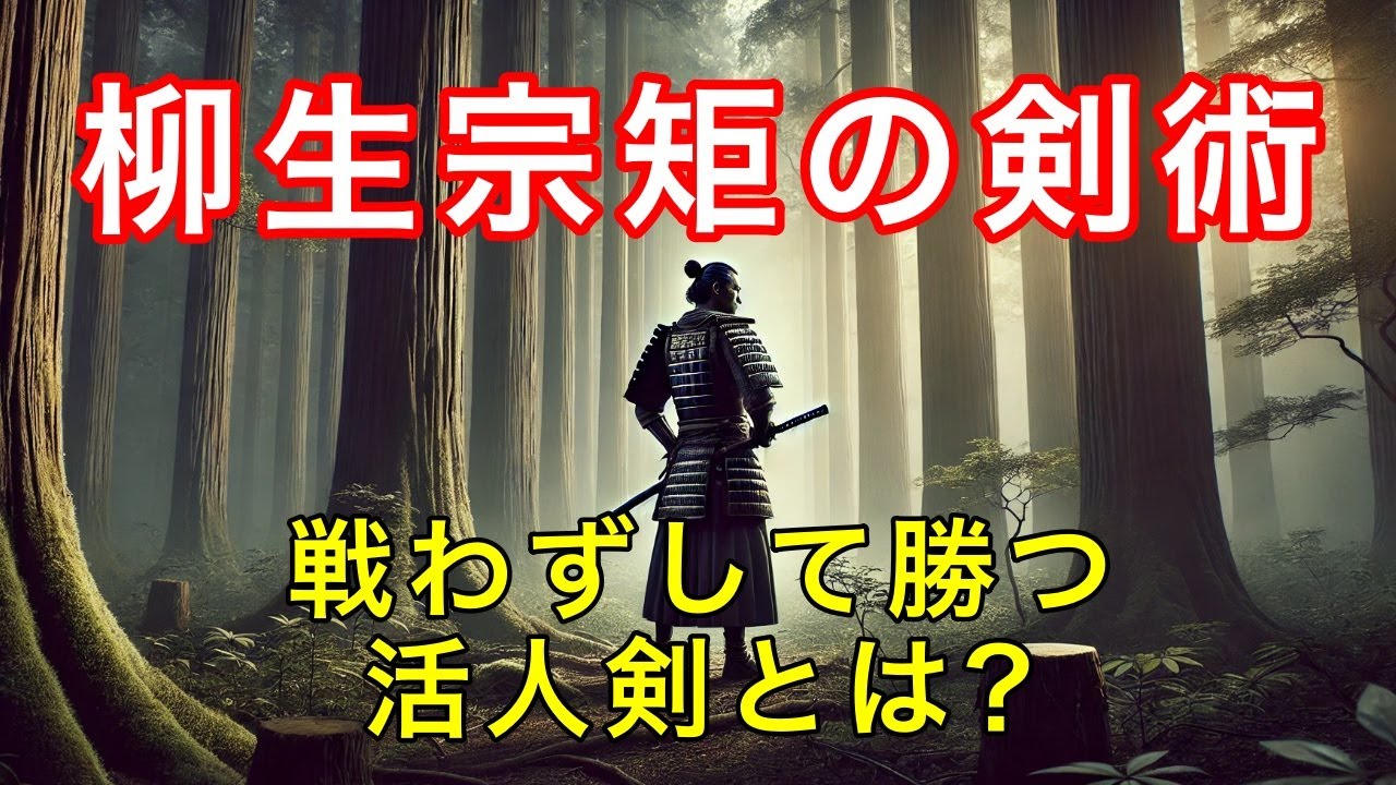 柳生宗矩の剣術と武士道！徳川を支えた剣豪の哲学