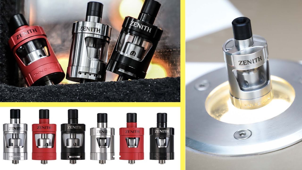 Innokin Zenith Tank | beat flavor sub tank | Codesignd with Phil Busardo&Dimitris Agrafiotis