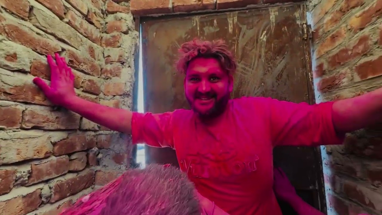 HOLI😨Enjoy krte krte😨 hua kuch esa || sab ka hua bura haal || @armaanthakurvlogs2567