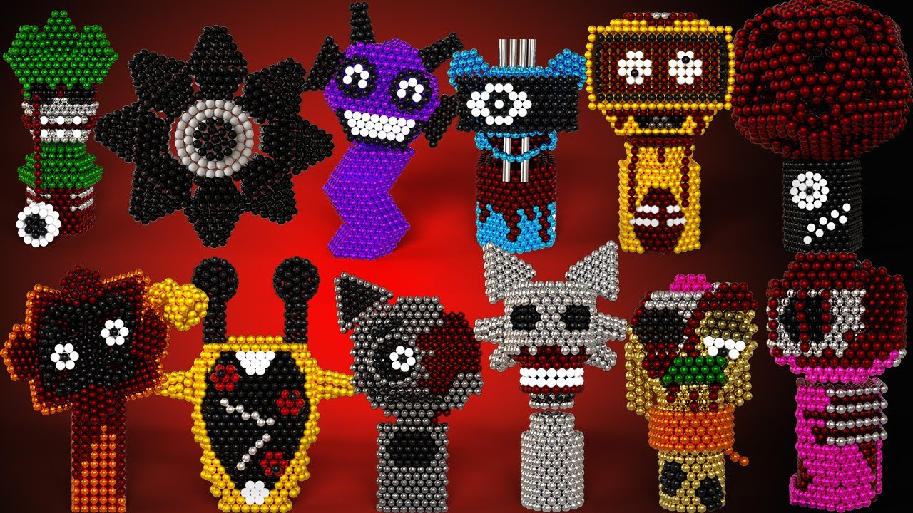 Toda la FASE 3 de SPRUNKI de MAGNETIC BALLS (COMPILACIÓN)