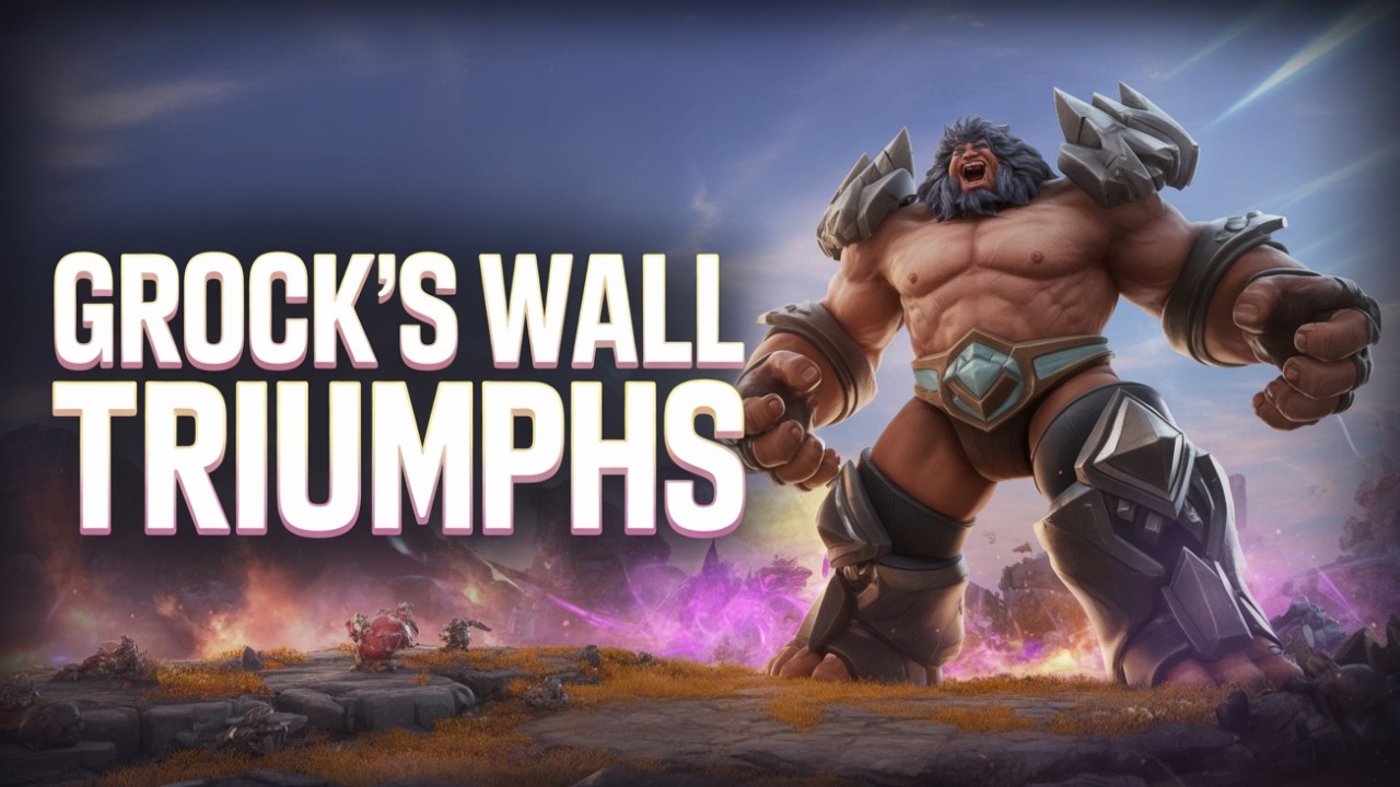 😱 99% LOSE? Epic Comeback with Grock! 🔥 #ShortsLive