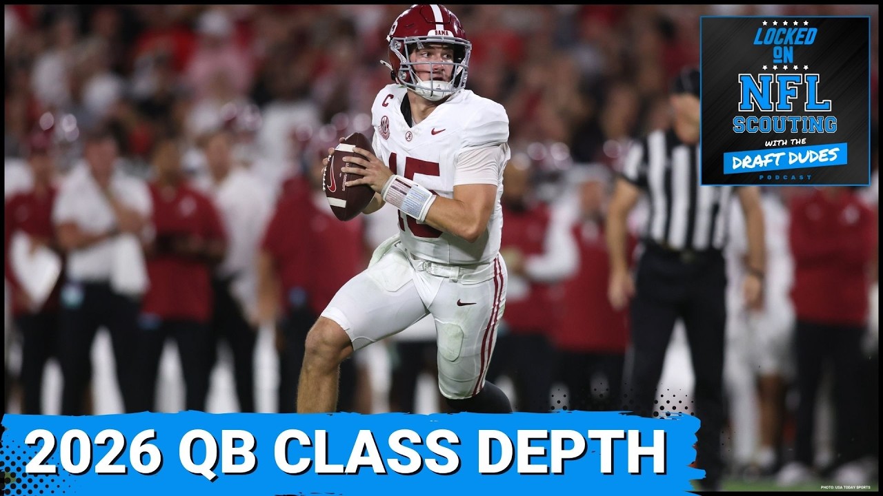 Ty Simpson’s Draft Projection SPARKS 2026 QB Class DEPTH Debate, Vikings Primed for Draft Day Trade?