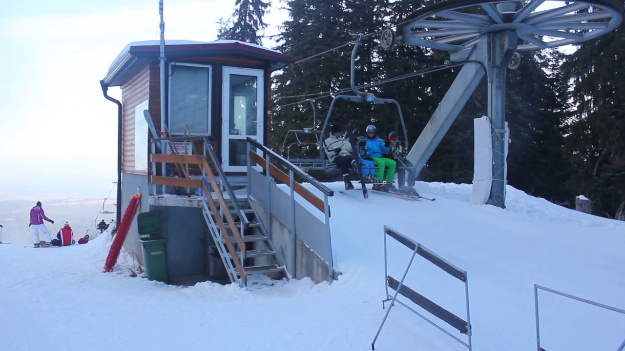 Epic ski lift fail