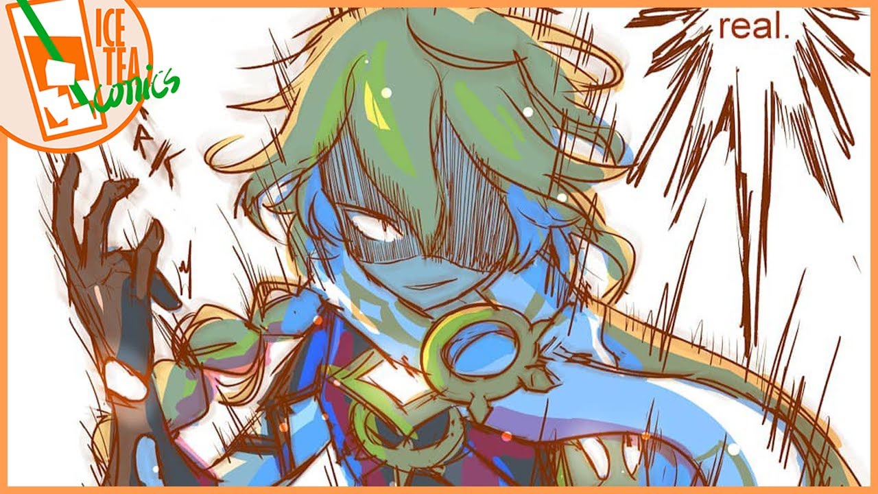 Smiling: Aether VS Lumine - Genshin Impact Comic Dub | IceTeaComics