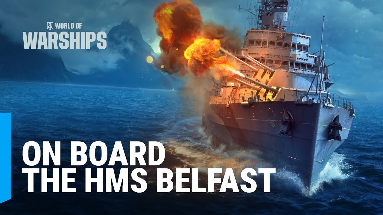 On Board the HMS Belfast | World of Warships