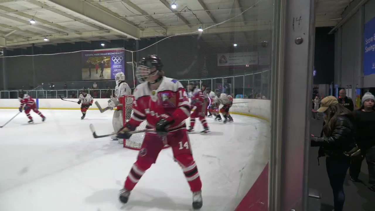 Jr Ducks 18AA vs Trail West Wolves ( Canada)