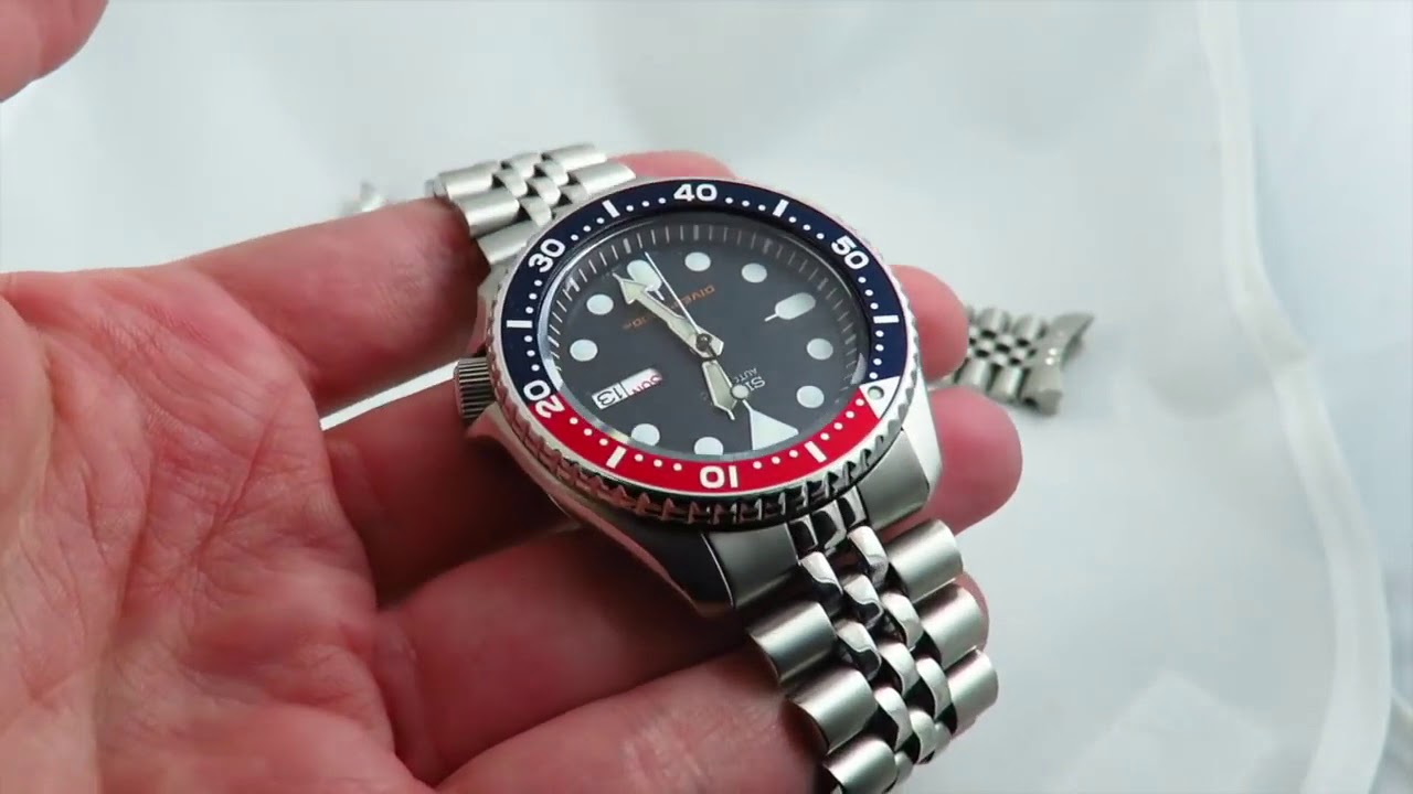 Stock Seiko SKX Bracelet VS Super Jubilee Bracelet   Best Alternative