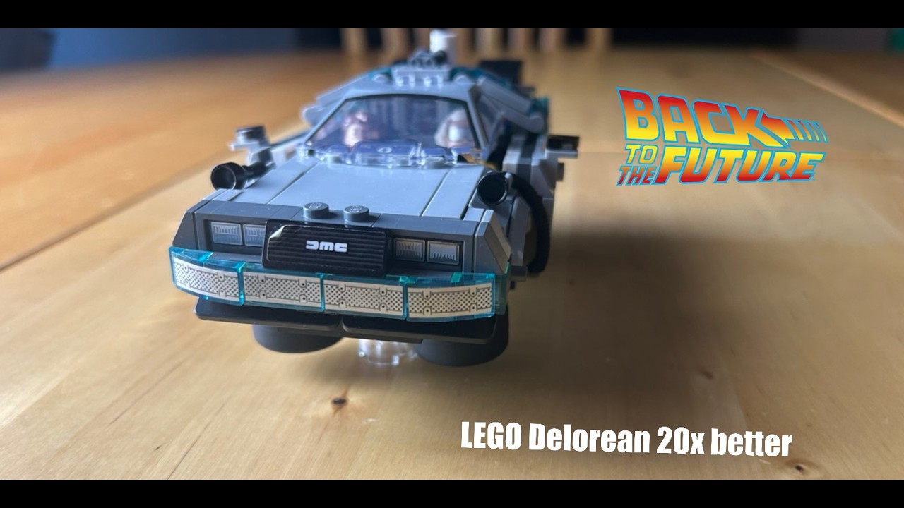Lego Delorean mod video 2