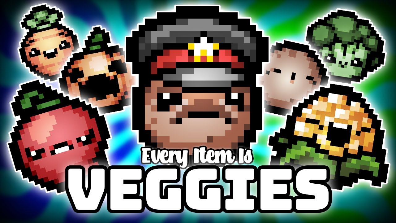 EVERY VEGETABLE CHALLENGE - Custom Afterbirth+ Challenge