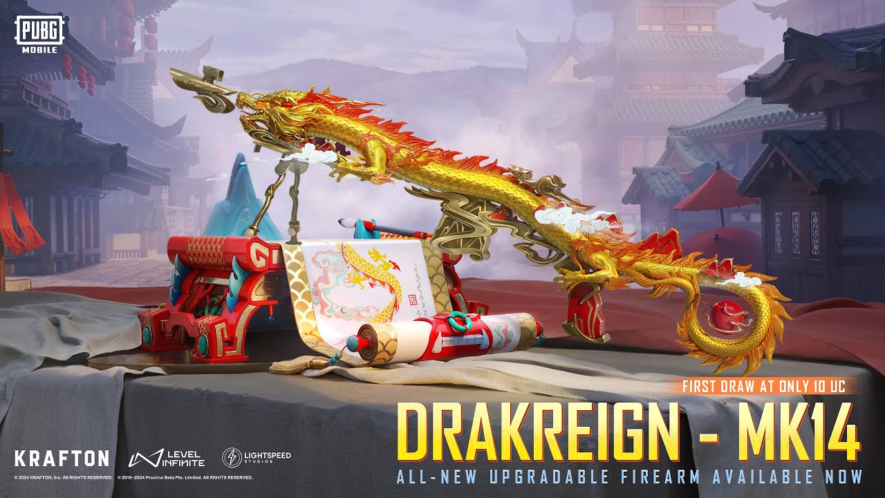 BGMI - Drakreign Mk14 crate opening & RP Giveaway