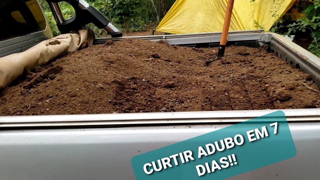 APRENDA COMO CURTIR ADUBO EM 7 DIAS?