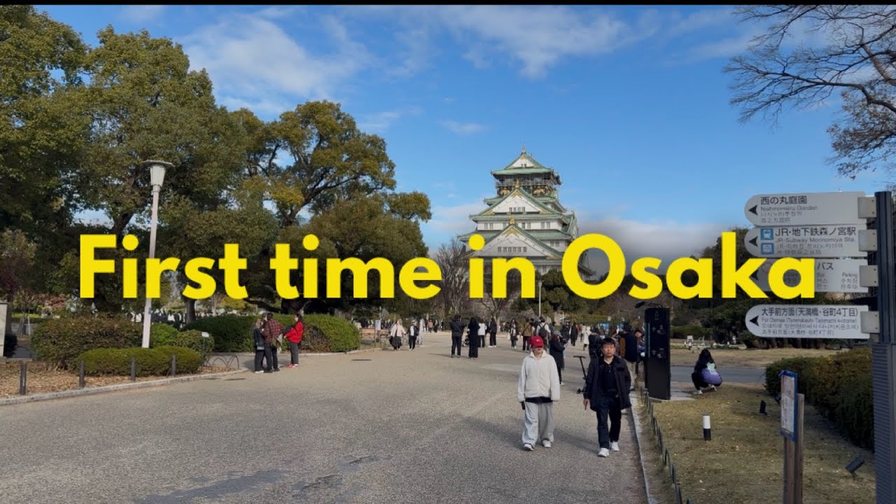 Osaka Japan Travel Vlog 🇯🇵 Food, Street Markets