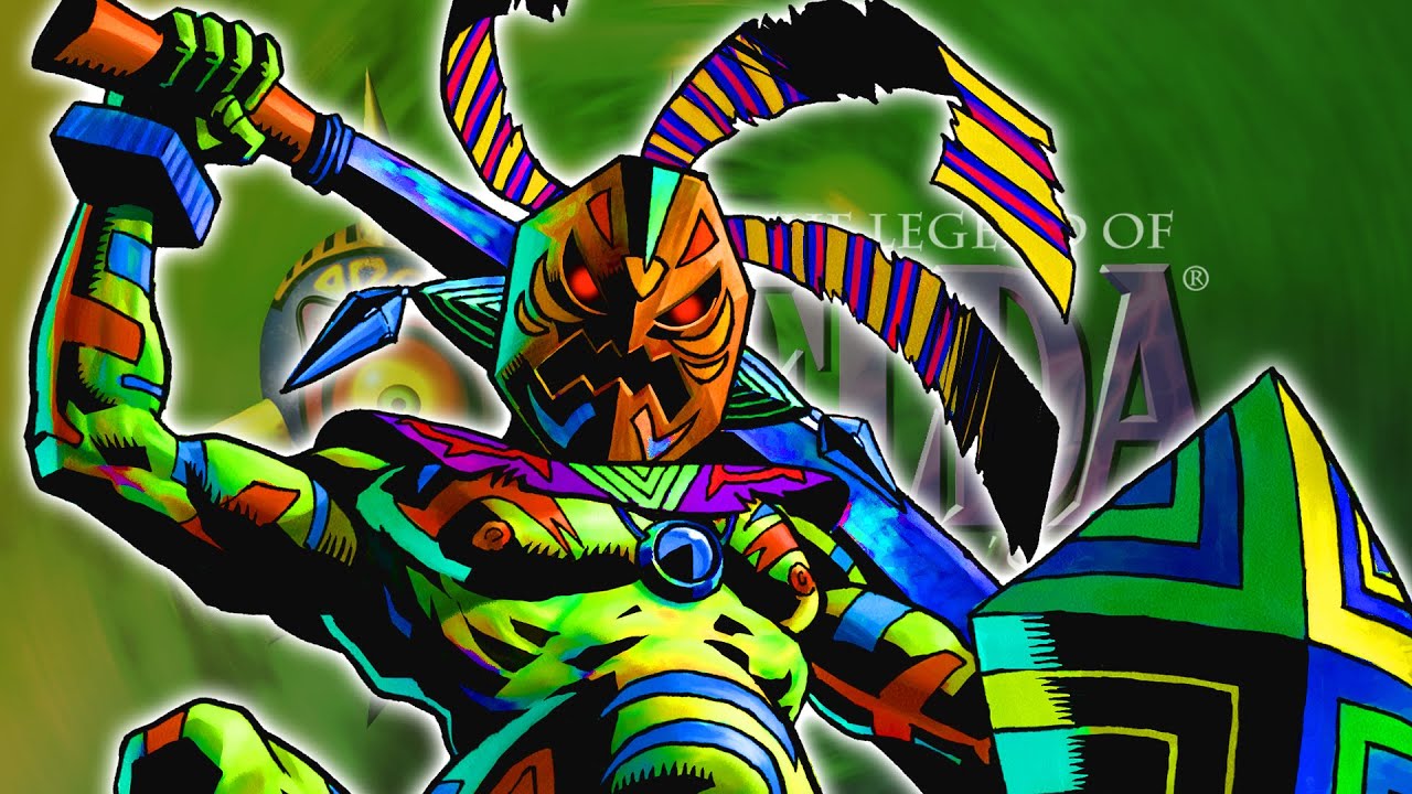 Rescuing a small wooden princess child in Zelda: Majora's Mask...