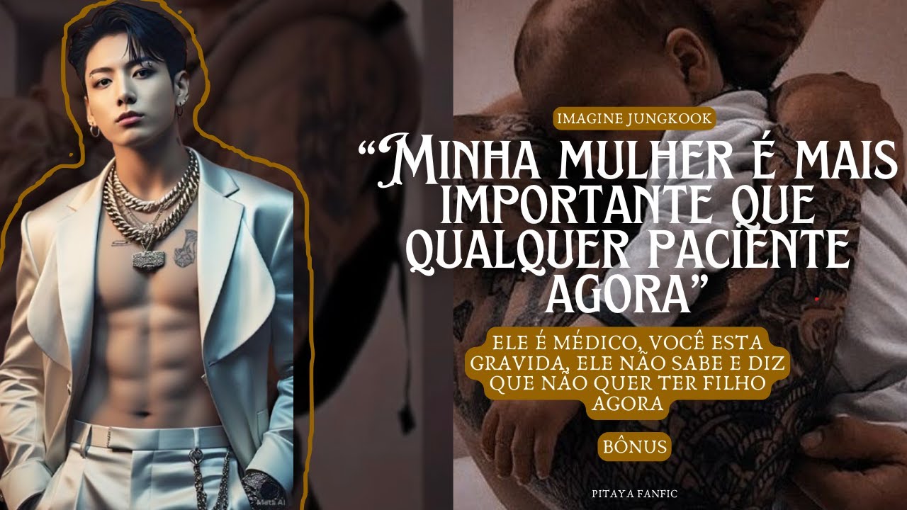 IMAGINE JUNGKOOK - Ele é médico, você esta gravida, porém ele não quer ter filho agora [ BÔNUS ]