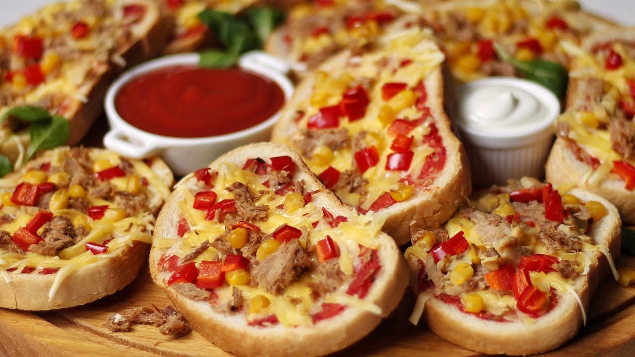 Pizza sendviči od tune - posno i ukusno
