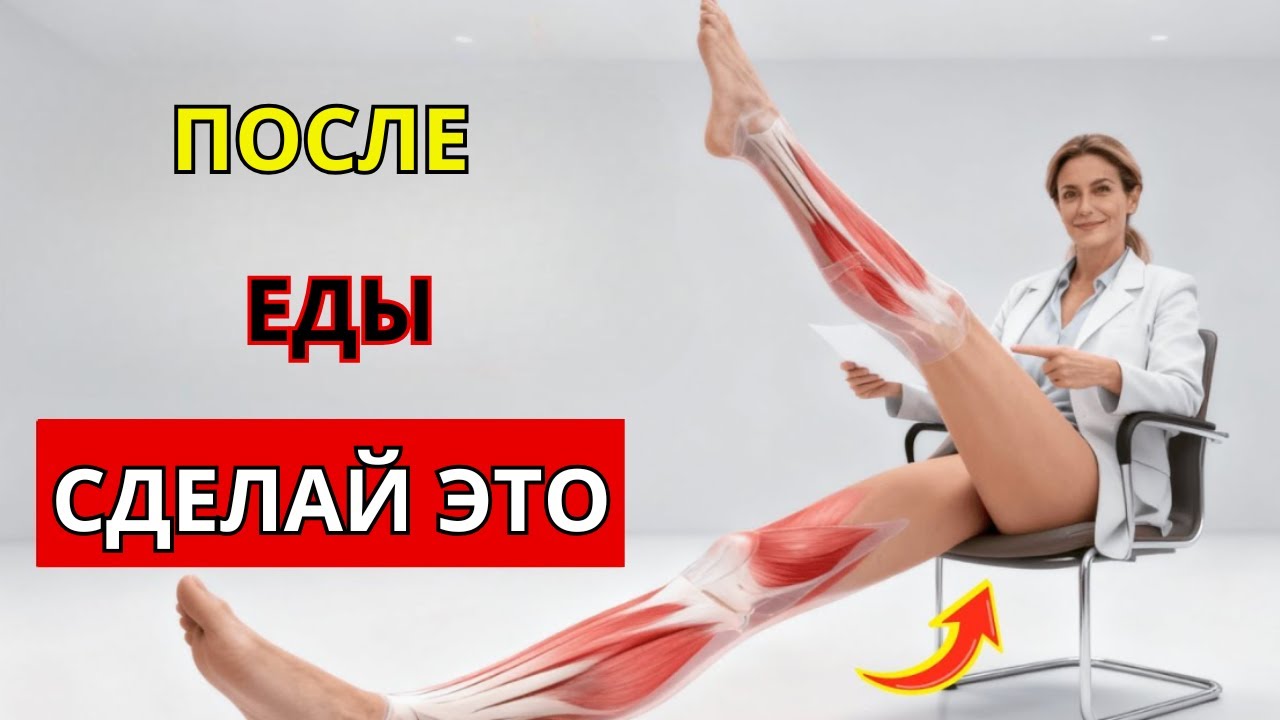 НИКОГДА не делайте это после еды! Тихий убийца ваших сосудов Это не соль и не жир