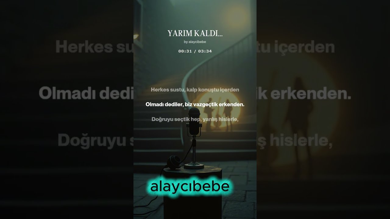 YARIM KALDI.. @alaycibebe0606
