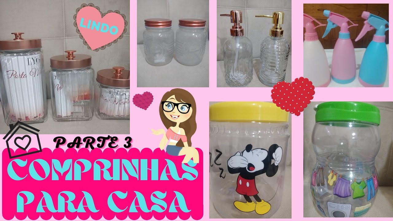 Compras DO LAR pra Cozinha, Banheiro e Decoração / HOME SHOPPING   Kitchen, Bathroom and Decoration