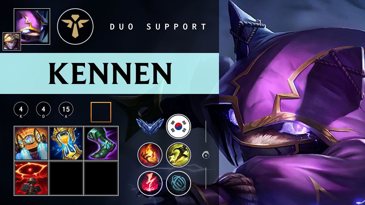 Kennen Support vs Braum - KR Diamond Patch 26.03