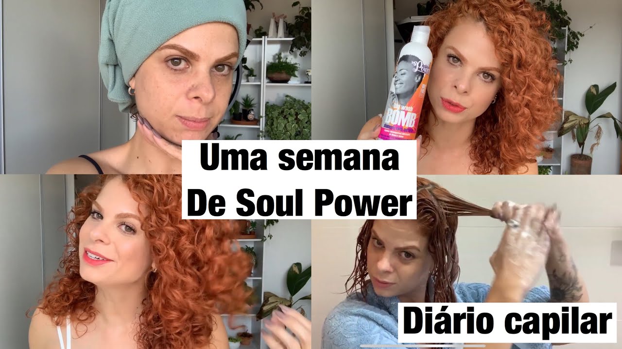 Uma semana usando só soul Power- Diário capilar