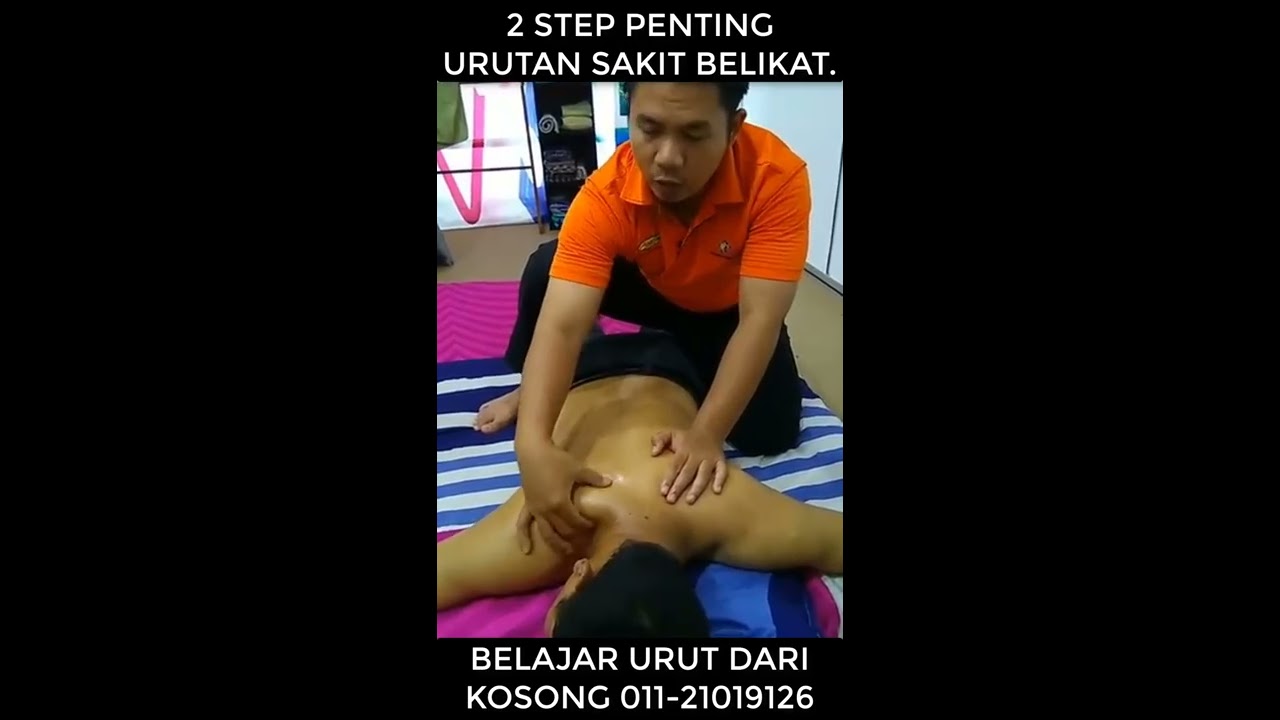 2 Point Penting Urut SAKIT BELIKAT! 011-50404441