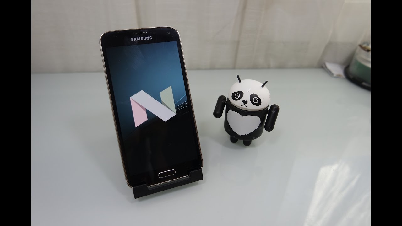Android 7.0 Nougat para el Samsung Galaxy S5