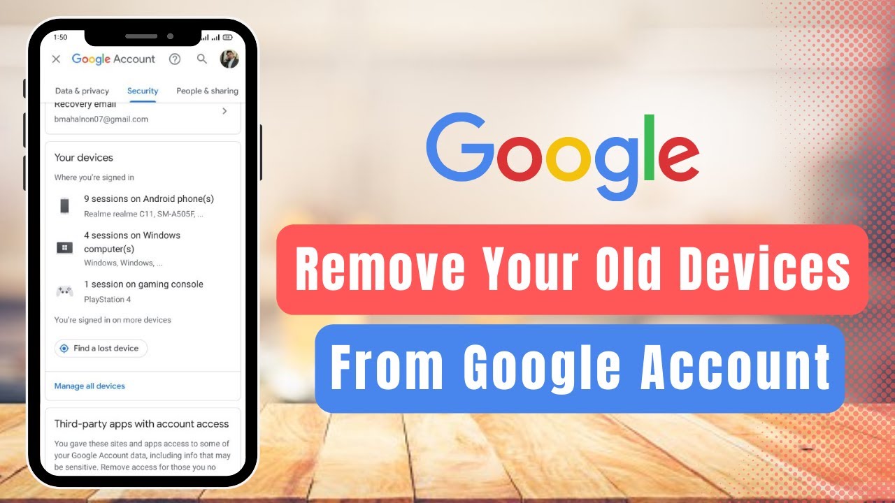 How to Remove Old Devices from Google Account !!