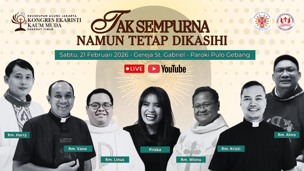 Kongres Ekaristi Kaum Muda Dekenat Timur, Sabtu 21 Februari 2026.
