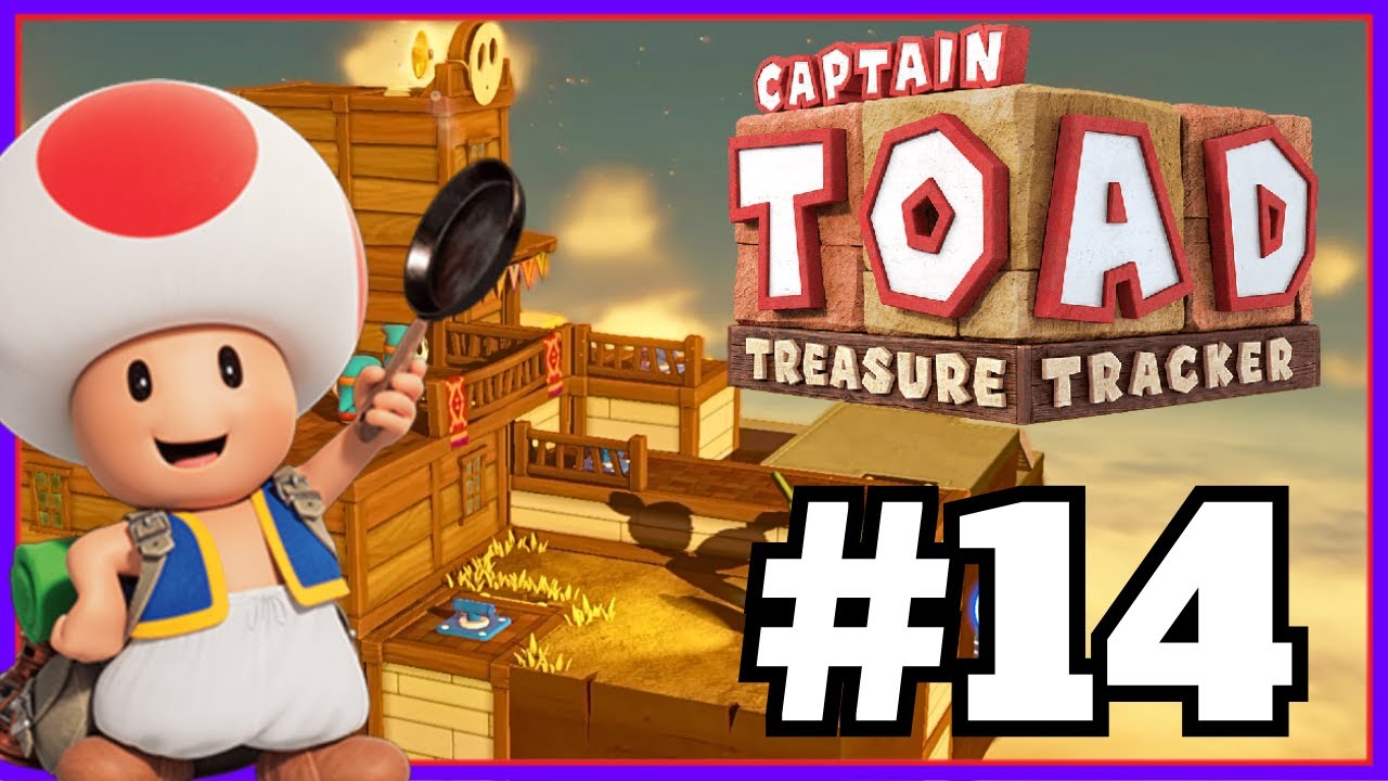 Captain Toad Treasure Tracker | Pop-Up Prairie Town | Walkthrough