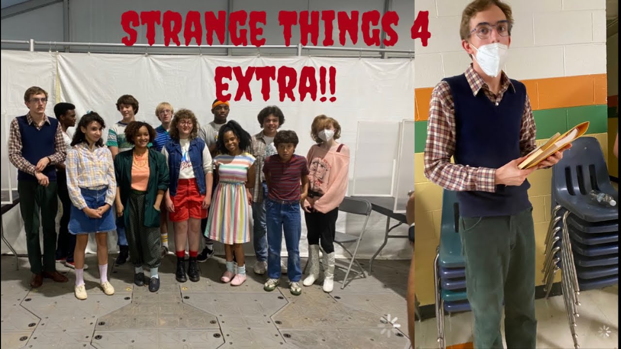 I was an Extra in Stranger Things 4!!! My experience!!