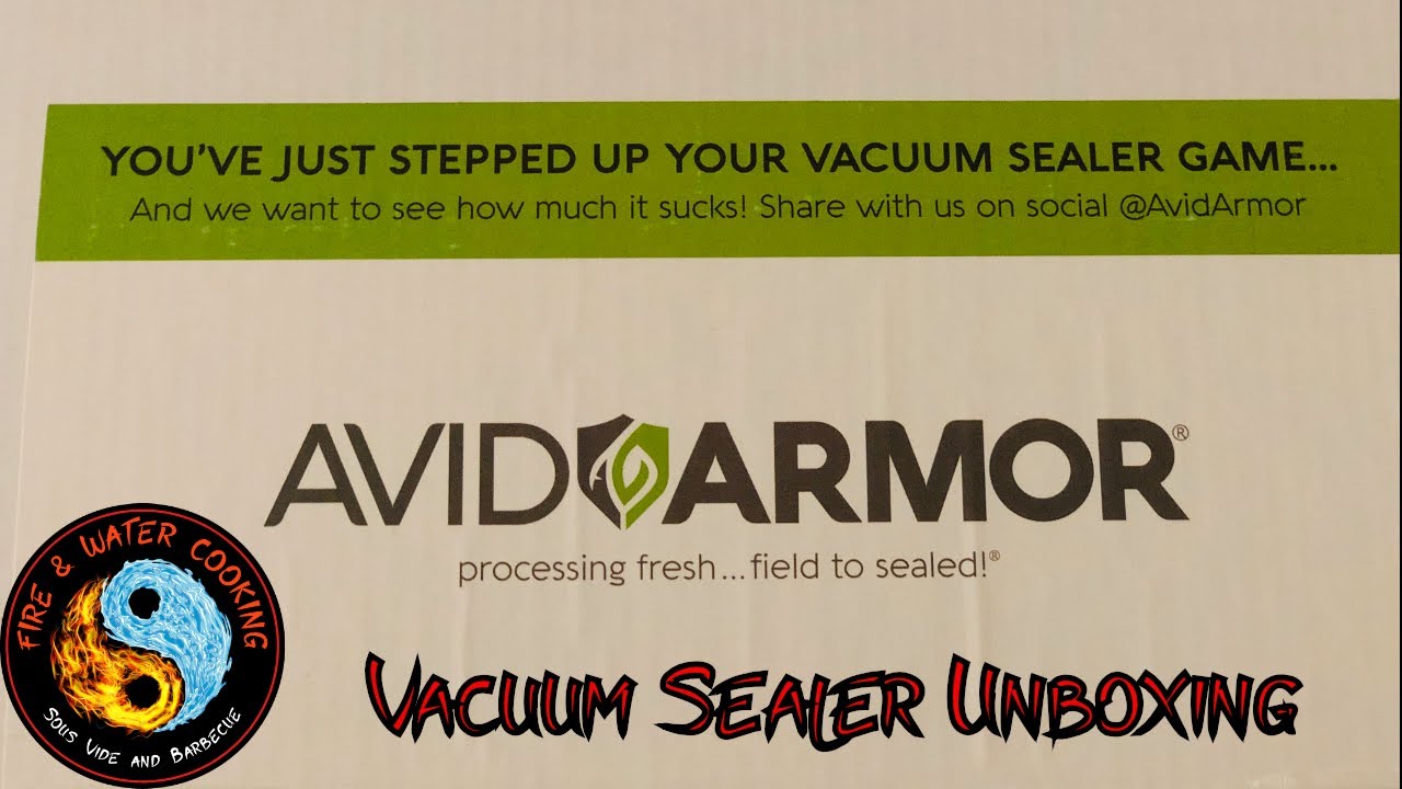 Avid Armor A100 Commercial Vacuum Sealer Unboxing