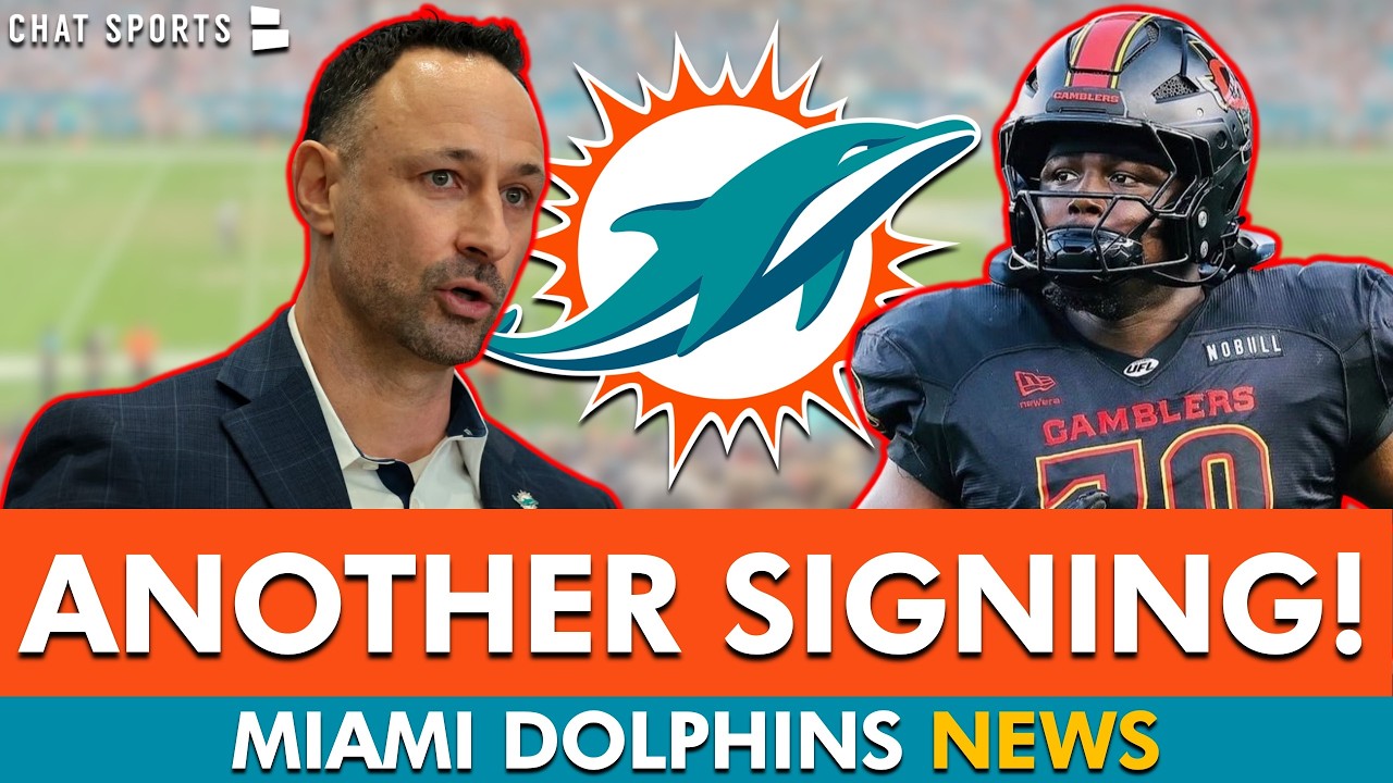 🚨Miami Dolphins Make ANOTHER SIGNING | Dolphins News