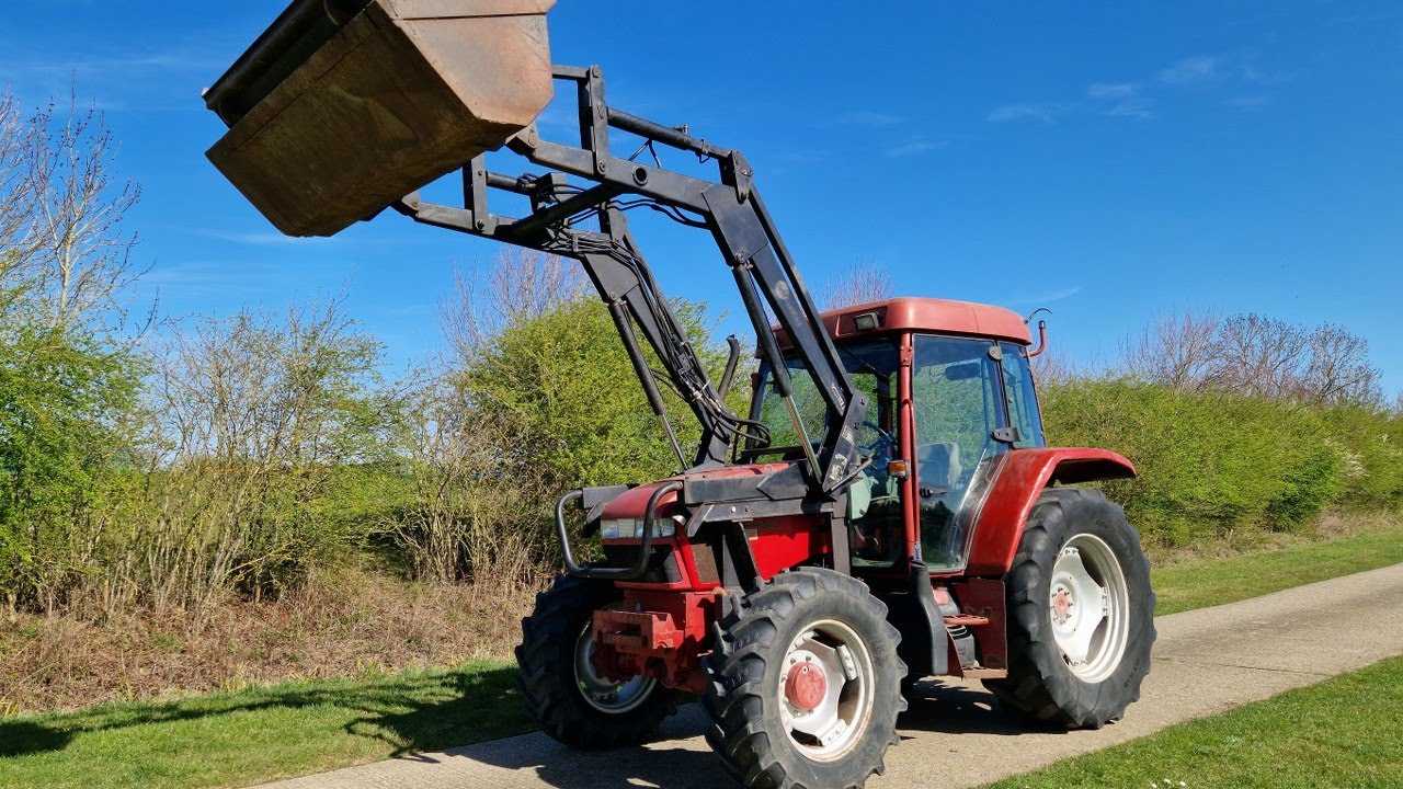 2001 Case IH CX 100 Landman Special with front loader fitted   24085