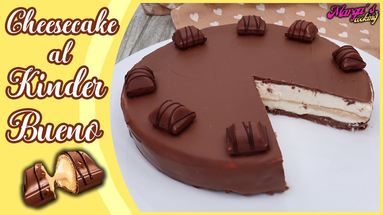 Cheesecake al kinder Bueno🍫Cheesecake al kinder Bueno without cooking