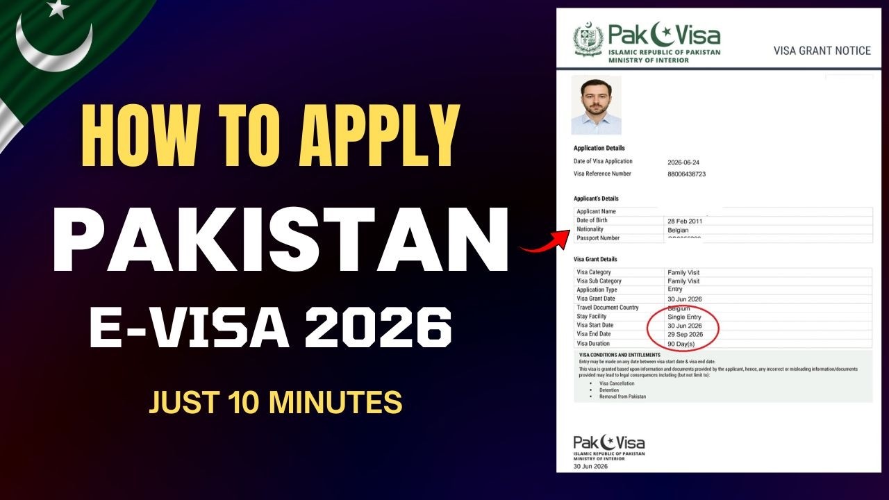 How to Apply Pakistani Visa online | Pakistan E visa complete guide in 2026