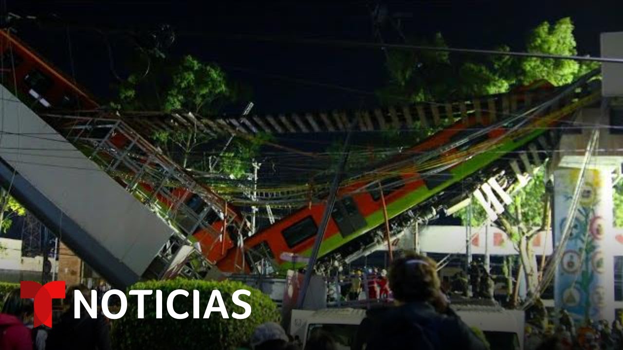 Conmoción en Ciudad de México tras el accidente de metro | Noticias Telemundo