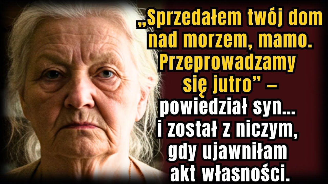 &bdquo;Sprzedałem Tw&oacute;j Domek, Mamo. Jutro Się Przeprowadzamy&rdquo; &mdash; Został z Niczym | CODZIENNE HISTORIE