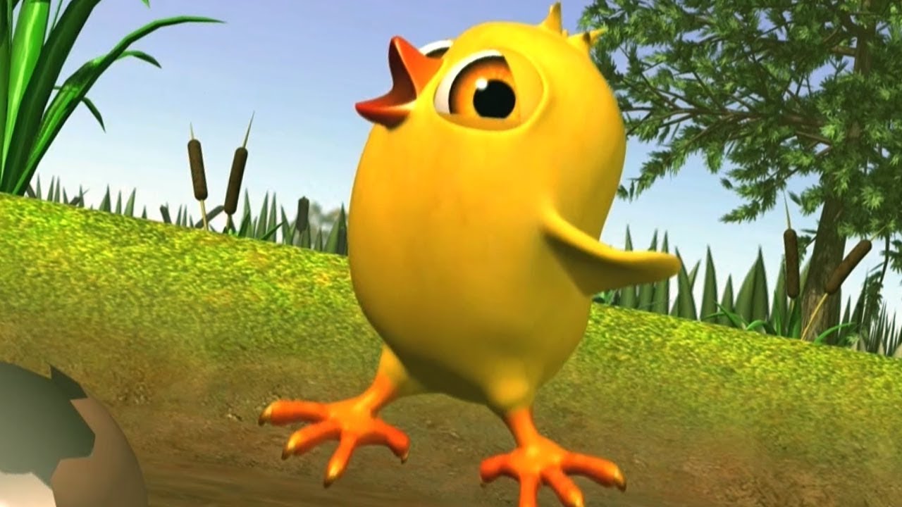 El Pollito Pío 3D | Canções dos miúdos | O pintainho Pío | Animals Sounds Song | Kids Tv Português