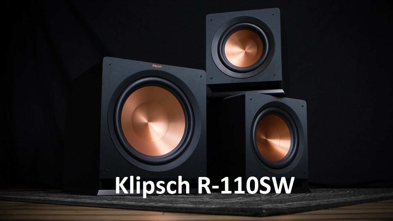 Klipsch R-110SW - mały mocny subwoofer