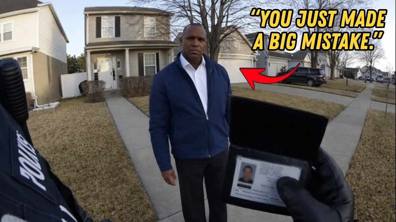 Officer Stops Black Man Outside His Home — He’s the Head of a Federal Agency