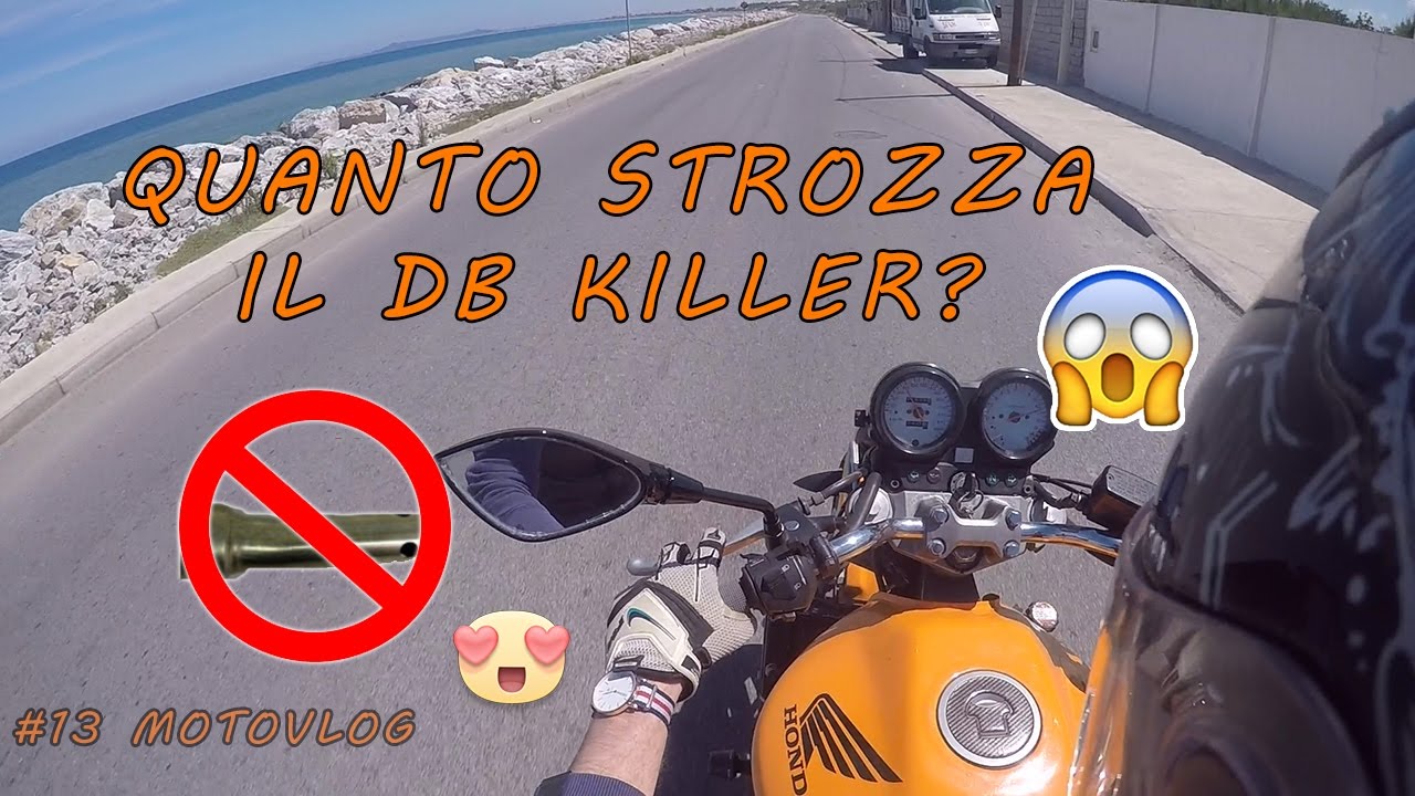SOUND SPETTACOLARE SENZA DB-KILLER | Motovlog Hornet 600 Roadsitalia