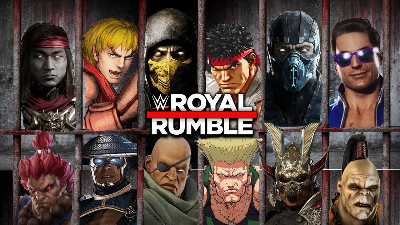 I Tried A Unique Gameplan In The Mortal Kombat VS Street Fighter Royal Rumble!!!