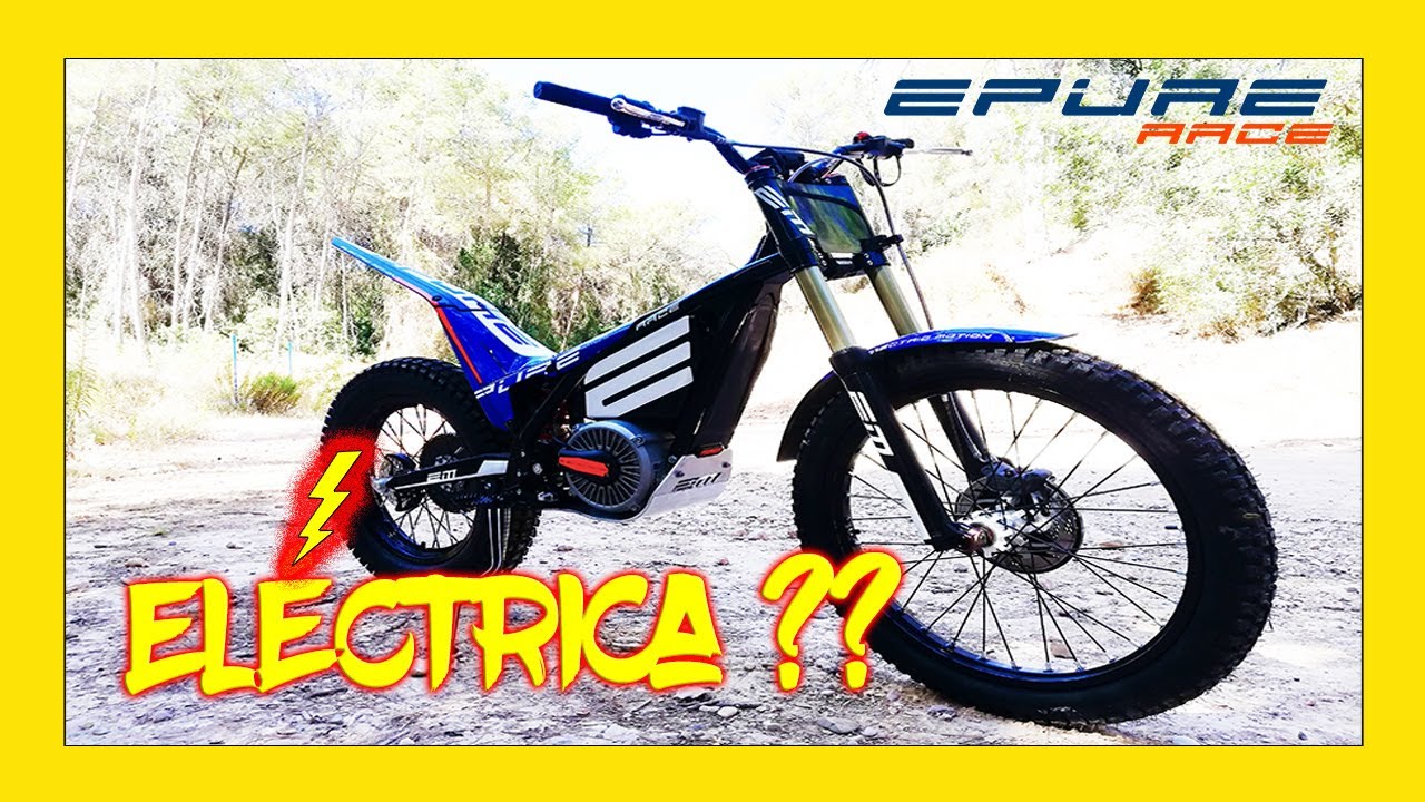 Prueba ⚡⚡MOTO ELÉCTRICA⚡⚡ de Trial: Descubriendo la nueva Electric Motion Epure Race con embrague!!