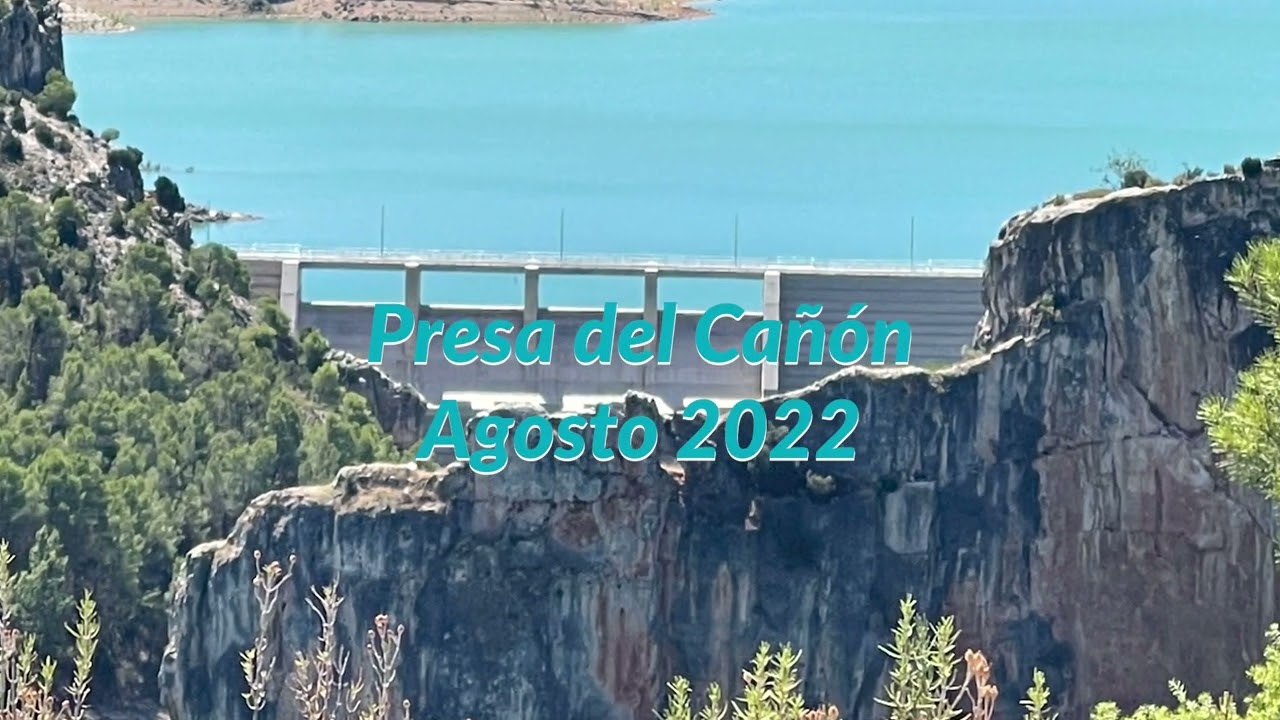 LAS 3 PRESAS DEL EMBALSE DE SANTOLEA AGOSTO DE 2022