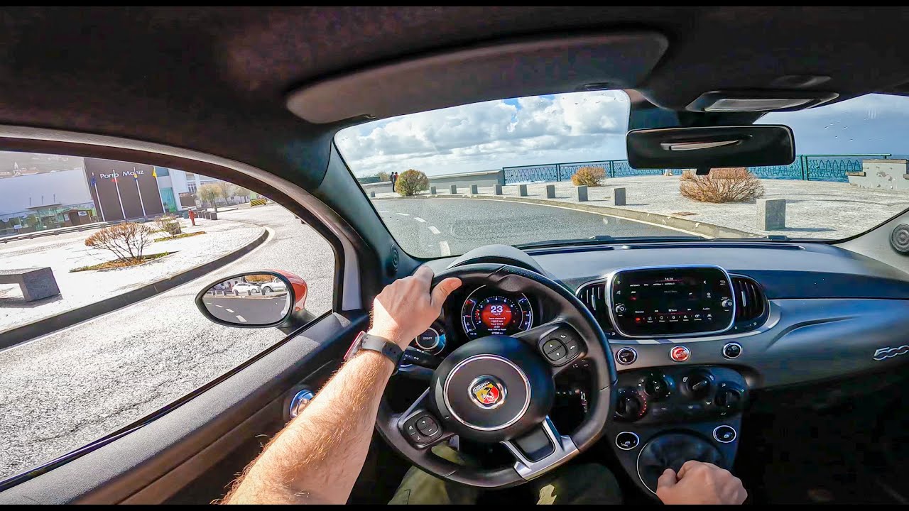 Abarth 595 Pista |1.4 T-Jet 165 HP| POV Test Drive