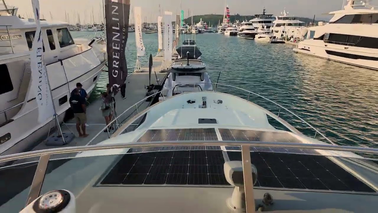 Greenline 48 Fly at the Thailand International Boat Show 2025