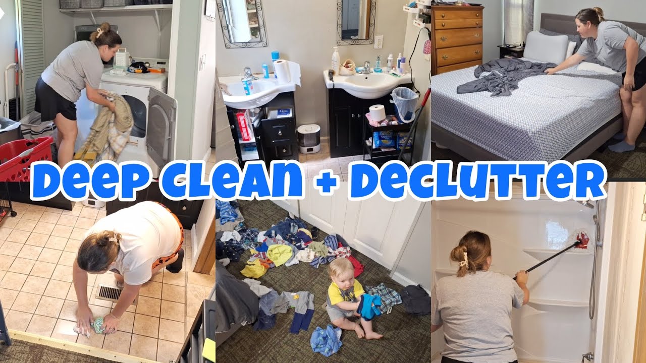 Deep Clean + Declutter With Me | Cleaning Motivation | Chelcy's Mobile Home Living