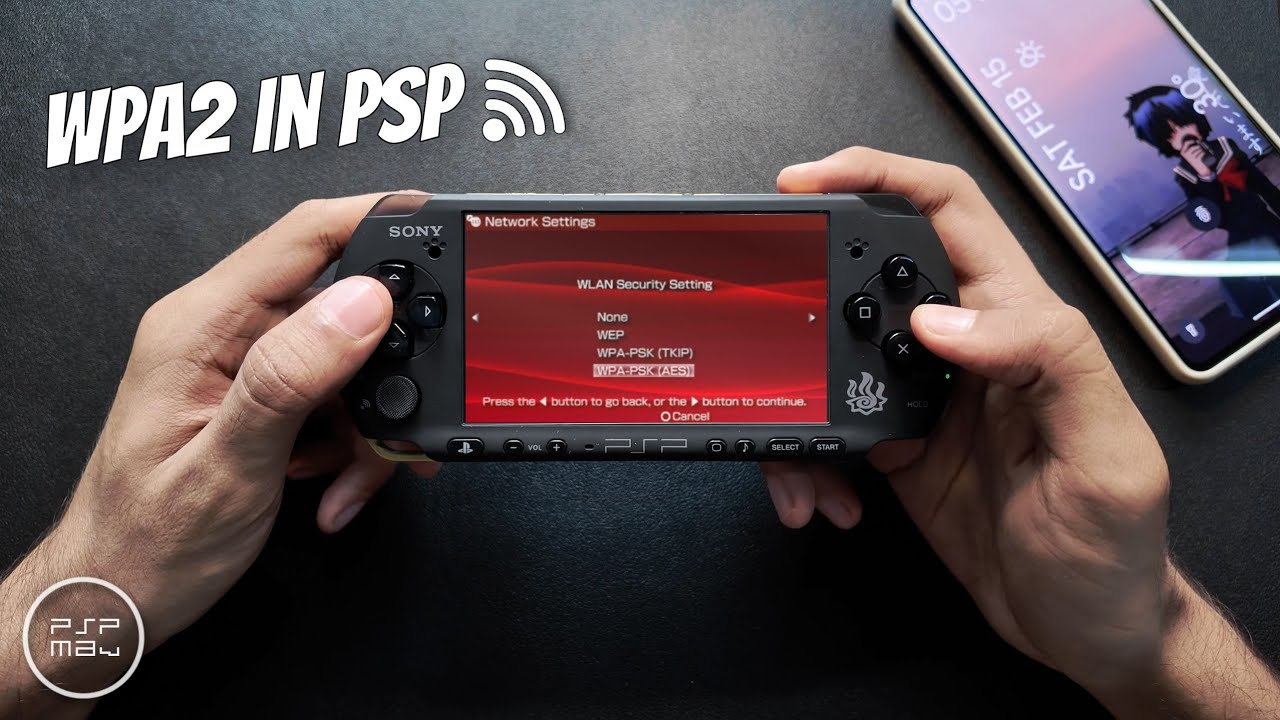 Connect to modern WPA 2 WiFi using your PSP in 2025! (no ARK-4 cfw required)