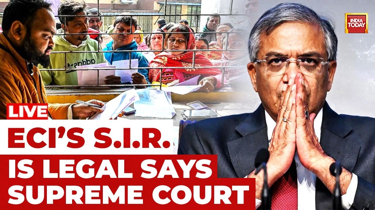 SIR Verdict News LIVE: Supreme Court Verdict On Legality Of Bihar, Bengal Electoral Roll Revision