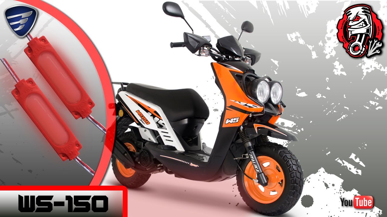 534 ITALIKA WS-150 COMO INSTALAR LEDS EN EL PISO